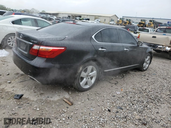 2010 Lexus LS 460 z VIN JTHBL5EFXA5096717, wystawiony jako Copart lot #52701975 z przebiegiem 166 392 mil mil oraz Szkoda całkowita • Salvage title. Historia ofert i sprzedaży dostępna na DreamBid. Obrazek 3.