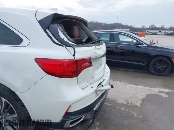 2017 Acura MDX w/Technology Pkg with VIN 5FRYD4H5XHB037230, listed as a IAAI auction lot 41695097 with 79,109 mi miles. Bid and sale history available at carsss.com. Image 19.