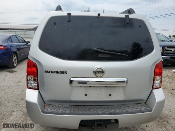 2012 Nissan Pathfinder SV with VIN 5N1AR1NN0CC621340, listed as a Copart auction lot 63896004 with 0 mi miles and Non Repairable. Bid and sale history available at carsss.com. Image 6.