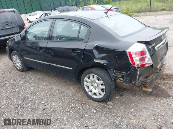 2012 Nissan Sentra S with VIN 3N1AB6AP7CL783079, listed as a IAAI auction lot 42255337 with 153,808 mi miles and . Bid and sale history available at DreamBid. Image 3.