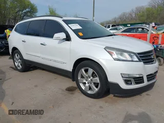 2017 Chevrolet Traverse Premier with VIN 1GNKVJKD7HJ133349, listed as a IAAI auction lot 41987568 with 137,492 mi miles and . Bid and sale history available at DreamBid. Image 1.