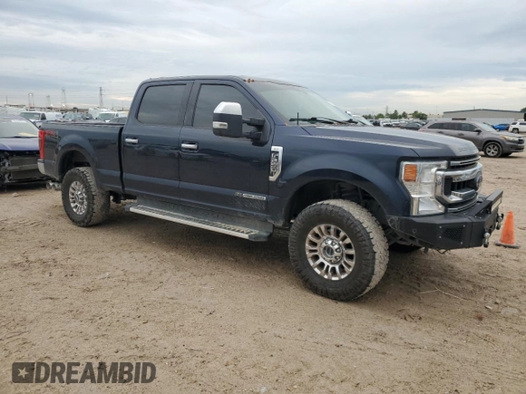 2022 Ford Super Duty F-250 SRW XL with VIN 1FT7W2BT0NEG01368, listed as a Copart auction lot 50846025 with 97,472 mi miles and Salvage Title. Bid and sale history available at carsss.com. Image 4.
