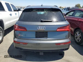 2019 Audi SQ5 Premium Plus with VIN WA1B4AFY1K2052805, listed as a Copart auction lot 64564034 with 47,254 mi miles and Salvage Title. Bid and sale history available at DreamBid. Image 6.