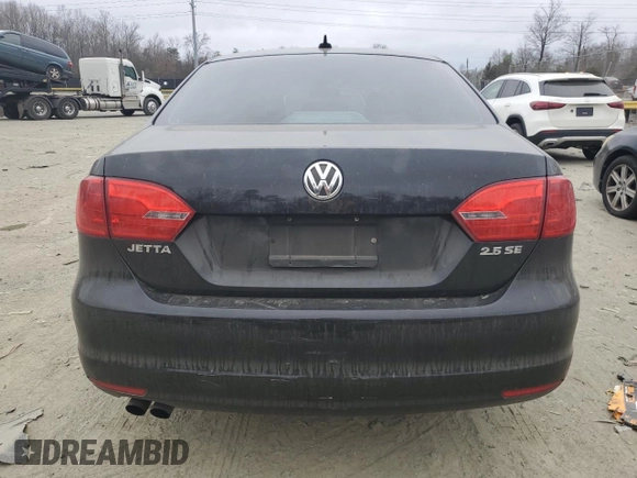 2013 Volkswagen Jetta Sedan SE with VIN 3VWDP7AJ3DM438377, listed as a Copart auction lot 47933375 with 127,319 mi miles and Salvage Title. Bid and sale history available at carsss.com. Image 6.