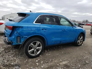 2019 Audi Q3 S line Premium Plus with VIN WA1EECF39K1088046, listed as a Copart auction lot 49435875 with 50,883 mi miles and Salvage Title. Bid and sale history available at carsss.com. Image 3.