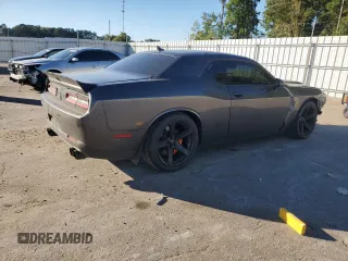 2021 Dodge Challenger SRT Hellcat with VIN 2C3CDZC9XMH670144, listed as a Copart auction lot 75730364 with 21,469 mi miles and Salvage Title. Bid and sale history available at DreamBid. Image 3.