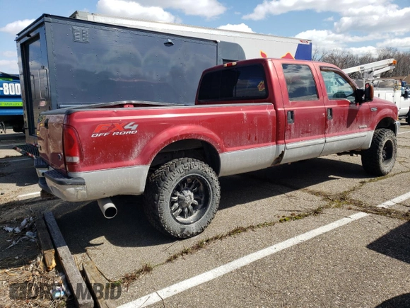 2003 Ford F-350 XL with VIN 1FTSW31P83EC59167, listed as a Copart auction lot 51785095 with 132,413 mi miles and Clean title. Bid and sale history available at DreamBid. Image 3.