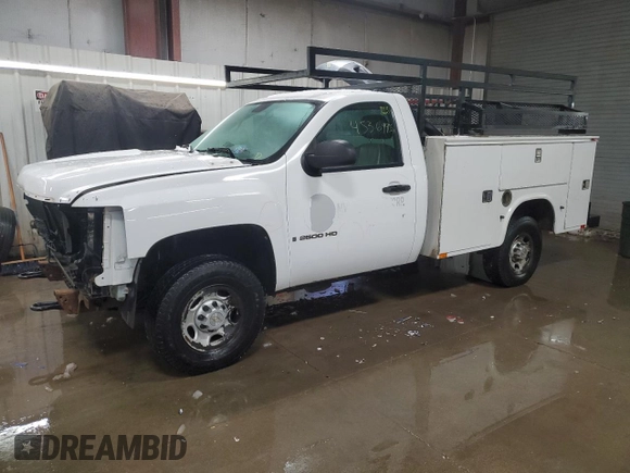 2009 Chevrolet Silverado 1500 with VIN 1GBHC44KX9F170295, listed as a Copart auction lot 45369965 with 166,640 mi miles and Salvage Title. Bid and sale history available at DreamBid. Image 1.