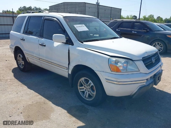 2004 Honda Pilot EX with VIN 5FNYF186X4B010171, listed as a IAAI auction lot 41999030 with 276,311 mi miles. Bid and sale history available at carsss.com. Image 1.