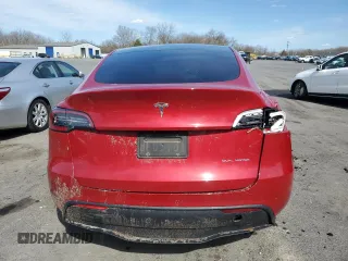 2020 Tesla Model Y Long Range with VIN 5YJYGDEEXLF013726, listed as a Copart auction lot 50289805 with Not Provided miles and Salvage Title. Bid and sale history available at DreamBid. Image 6.