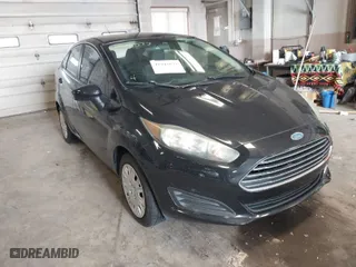 2015 Ford Fiesta S with VIN 3FADP4AJ0FM186887, listed as a IAAI auction lot 41948072 with 79,447 mi miles. Bid and sale history available at carsss.com. Image 1.