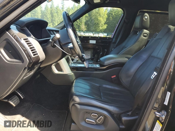 2015 Land Rover Range Rover Supercharged with VIN SALGS3TF3FA213286, listed as a Copart auction lot 63522135 with 98,511 mi miles and Salvage title. Bid and sale history available at DreamBid. Image 7.