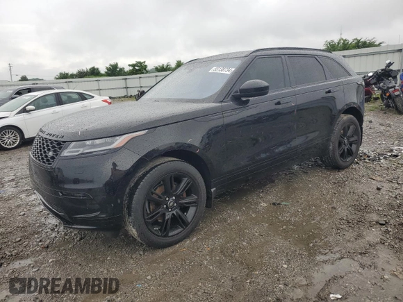 2019 Land Rover Range Rover Velar S with VIN SALYB2EX9KA207412, listed as a Copart auction lot 55138734 with 53,078 mi miles and Salvage Title. Bid and sale history available at carsss.com. Image 1.