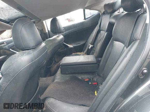 2010 Lexus IS 250 z VIN JTHBF5C29A5123462, wystawiony jako IAAI lot #41732121 z przebiegiem Nie podano mil oraz . Historia ofert i sprzedaży dostępna na DreamBid. Obrazek 8.