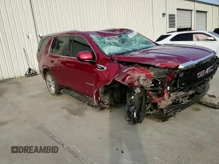 2022 GMC Yukon SLE with VIN 1GKS2AKD5NR125219, listed as a Copart auction lot 42339335 with 43,925 mi miles and Salvage Title. Bid and sale history available at carsss.com. Image 12.