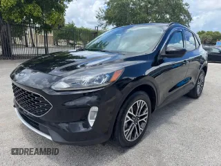 2020 Ford Escape SEL z VIN 1FMCU0H61LUB07822, wystawiony jako Copart lot #62612175 z przebiegiem 65 721 mil mil oraz Szkoda całkowita • Salvage title. Historia ofert i sprzedaży dostępna na DreamBid. Obrazek 1.