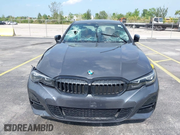 2022 BMW 3 Series 330i with VIN 3MW5R1J0XN8C41168, listed as a IAAI auction lot 42322526 with 44,889 mi miles and . Bid and sale history available at DreamBid. Image 12.