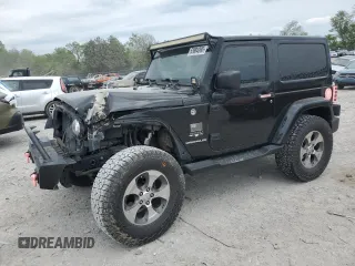 2017 Jeep Wrangler Sahara z VIN 1C4AJWBG8HL547512, wystawiony jako Copart lot #53884095 z przebiegiem 107 260 mil mil oraz Szkoda całkowita • Salvage title. Historia ofert i sprzedaży dostępna na DreamBid. Obrazek 1.