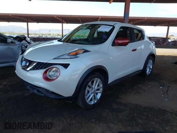 2016 Nissan Juke S with VIN JN8AF5MRXGT600255, listed as a IAAI auction lot 41969449 with 90,125 mi miles. Bid and sale history available at carsss.com. Image 17.