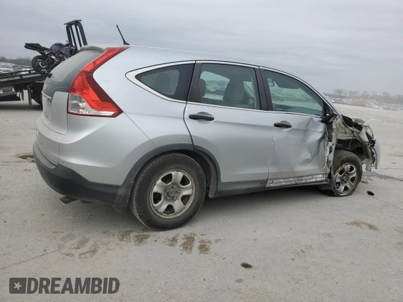 2013 Honda CR-V LX with VIN 2HKRM3H3XDH518735, listed as a Copart auction lot 44127675 with 194,593 mi miles and Clean Title. Bid and sale history available at carsss.com. Image 3.