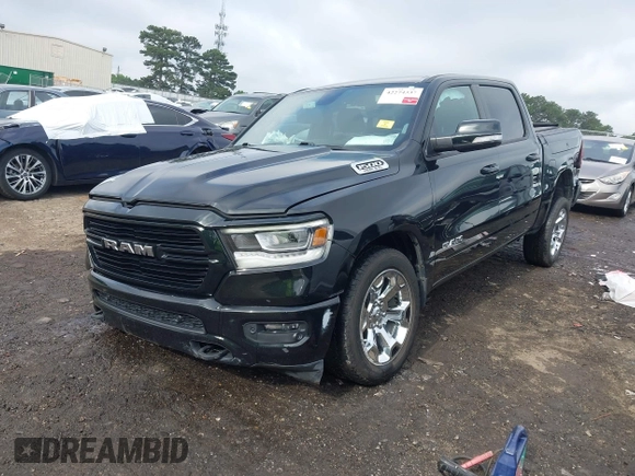 2019 Ram 1500 Big Horn z VIN 1C6SRFFT3KN858854, wystawiony jako IAAI lot #42274337 z przebiegiem 91 689 mil mil oraz . Historia ofert i sprzedaży dostępna na DreamBid. Obrazek 2.