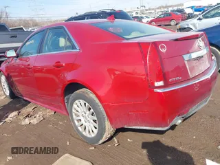 2012 Cadillac CTS Sedan Luxury with VIN 1G6DG5E59C0131806, listed as a IAAI auction lot 41708697 with 143,020 mi miles. Bid and sale history available at carsss.com. Image 3.