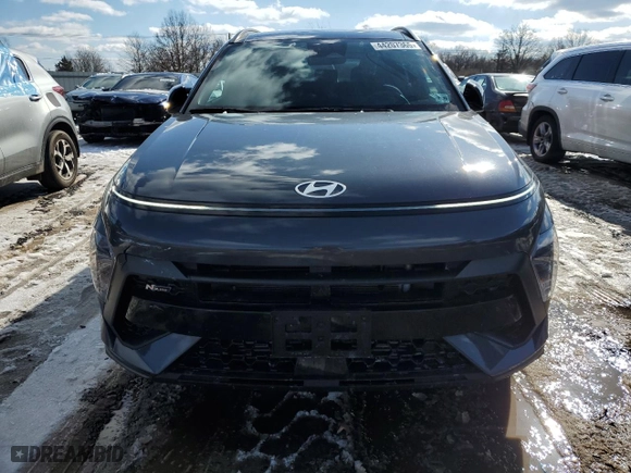 2024 Hyundai Kona N Line with VIN KM8HACA3XRU028724, listed as a Copart auction lot 44207365 with 10,946 mi miles and Salvage Title. Bid and sale history available at carsss.com. Image 5.