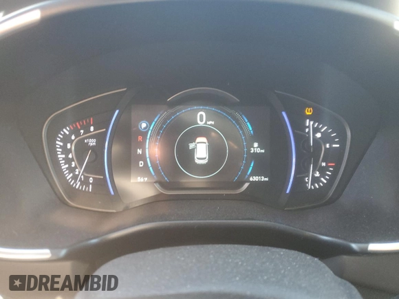 2019 Hyundai Santa Fe SEL with VIN 5NMS3CAD0KH053609, listed as a Copart auction lot 88944965 with 63,013 mi miles and Salvage Title. Bid and sale history available at carsss.com. Image 9.