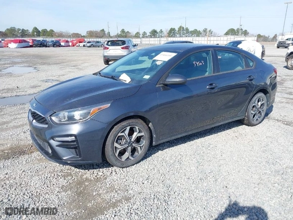 2021 Kia Forte LXS with VIN 3KPF24AD5ME346605, listed as a IAAI auction lot 41460200 with NaN miles. Bid and sale history available at carsss.com. Image 2.
