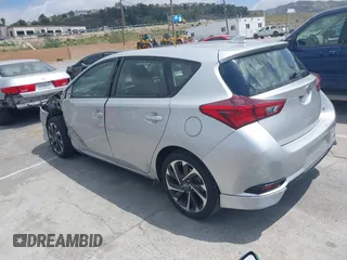 2018 Toyota Corolla iM with VIN JTNKARJE9JJ553578, listed as a IAAI auction lot 42078272 with 63,928 mi miles. Bid and sale history available at carsss.com. Image 3.