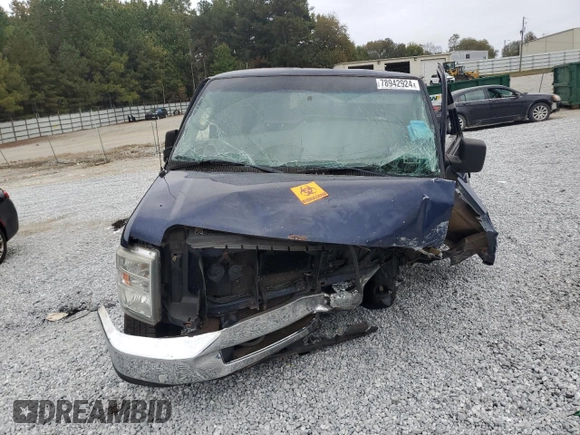2012 Ford Econoline Passenger XL with VIN 1FBNE3BL1CDA07699, listed as a Copart auction lot 78942924 with Not provided miles and Salvage title. Bid and sale history available at DreamBid. Image 5.