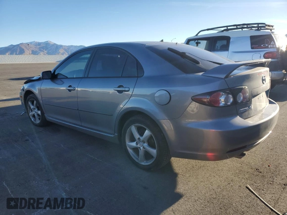 2007 Mazda 6 i Sport VE with VIN 1YVHP84C875M13910, listed as a Copart auction lot 81623284 with 131,365 mi miles and Salvage Title. Bid and sale history available at DreamBid. Image 2.