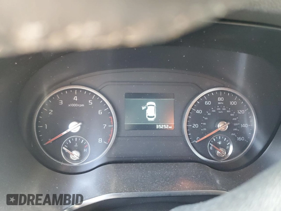 2022 Kia Telluride EX with VIN 5XYP3DHC3NG279196, listed as a Copart auction lot 52109395 with 35,252 mi miles and Salvage Title. Bid and sale history available at carsss.com. Image 9.