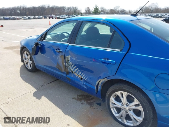 2012 Ford Fusion SE with VIN 3FAHP0HA9CR101477, listed as a IAAI auction lot 41909569 with 111,599 mi miles and . Bid and sale history available at carsss.com. Image 6.