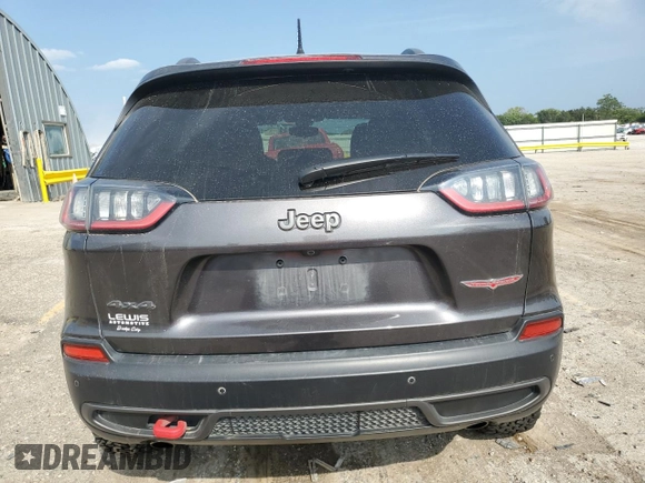 2020 Jeep Cherokee Trailhawk Elite z VIN 1C4PJMBN1LD534178, wystawiony jako Copart lot #68252364 z przebiegiem 85 946 mil mil oraz Szkoda całkowita • Salvage title. Historia ofert i sprzedaży dostępna na DreamBid. Obrazek 6.