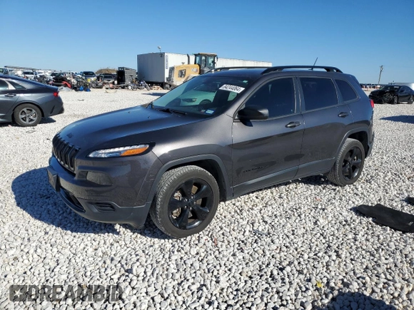 2017 Jeep Cherokee Altitude z VIN 1C4PJLAS0HW578220, wystawiony jako Copart lot #84244064 z przebiegiem 32 618 mil mil oraz Szkoda całkowita • Salvage title. Historia ofert i sprzedaży dostępna na DreamBid. Obrazek 1.