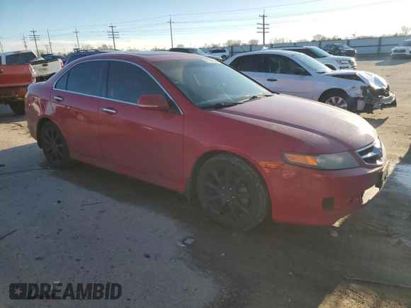 2008 Acura TSX Nav with VIN JH4CL96938C011257, listed as a Copart auction lot 41705595 with 190,368 mi miles and Salvage Title. Bid and sale history available at carsss.com. Image 4.