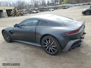 2020 Aston Martin Vantage with VIN SCFSMGAW9LGN03080, listed as a Copart auction lot 49754474 with 47,187 mi miles and Salvage Title. Bid and sale history available at carsss.com. Image 2.