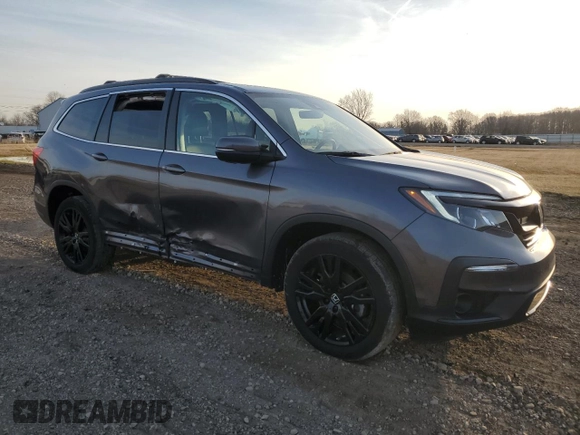 2022 Honda Pilot Special Edition with VIN 5FNYF6H2XNB002969, listed as a Copart auction lot 49234435 with 41,265 mi miles and Salvage Title. Bid and sale history available at carsss.com. Image 4.