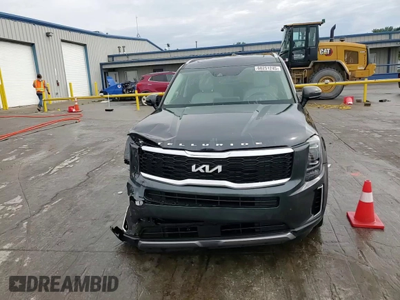 2022 Kia Telluride S with VIN 5XYP64HC3NG304606, listed as a Copart auction lot 60251245 with 33,514 mi miles and Salvage title. Bid and sale history available at DreamBid. Image 15.