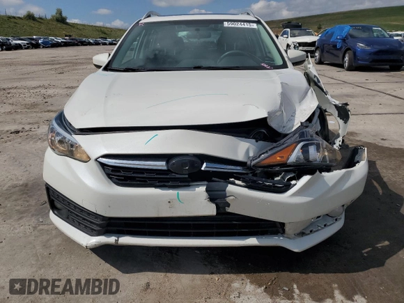 2022 Subaru Impreza Premium z VIN 4S3GTAD63N3710901, wystawiony jako Copart lot #59024415 z przebiegiem 111 525 mil mil oraz Szkoda całkowita • Salvage title. Historia ofert i sprzedaży dostępna na DreamBid. Obrazek 5.
