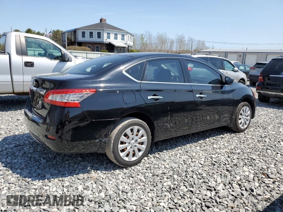 2015 Nissan Sentra S with VIN 3N1AB7AP4FY231794, listed as a Copart auction lot 51615905 with 186,492 mi miles and Clean Title. Bid and sale history available at DreamBid. Image 3.