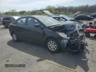 2014 Hyundai Accent GLS with VIN KMHCT4AE9EU736145, listed as a Copart auction lot 54048735 with 177,660 mi miles and Salvage Title. Bid and sale history available at carsss.com. Image 4.