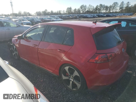 2016 Volkswagen Golf GTI SE w/Performance Pkg with VIN 3VW547AU1GM060801, listed as a Copart auction lot 42822125 with 133,159 mi miles and Salvage Title. Bid and sale history available at carsss.com. Image 2.
