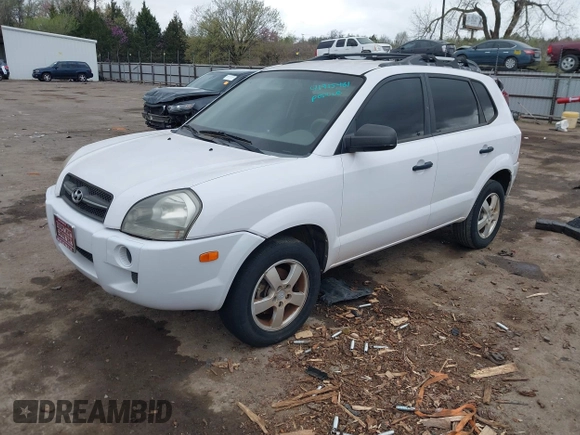 2008 Hyundai Tucson GLS with VIN KM8JM12B48U892461, listed as a IAAI auction lot 41915981 with 162,769 mi miles and . Bid and sale history available at DreamBid. Image 2.