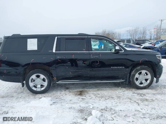 2016 Chevrolet Suburban LTZ with VIN 1GNSKJKC5GR338703, listed as a IAAI auction lot 41405987 with NaN miles. Bid and sale history available at carsss.com. Image 13.