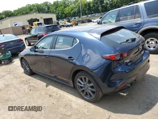 2021 Mazda Mazda3 Hatchback Preferred with VIN JM1BPBLL7M1344348, listed as a Copart auction lot 62594054 with 37,501 mi miles and Salvage Title. Bid and sale history available at carsss.com. Image 2.