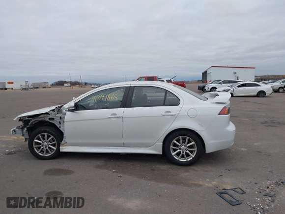 2016 Mitsubishi Lancer SE with VIN JA32V2FWXGU003619, listed as a IAAI auction lot 41041665 with 98,627 mi miles. Bid and sale history available at carsss.com. Image 14.