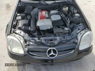 2003 Mercedes-Benz SLK 230 Kompressor with VIN WDBKK49F13F277323, listed as a Copart auction lot 53980515 with 174,276 mi miles and Salvage Title. Bid and sale history available at DreamBid. Image 11.