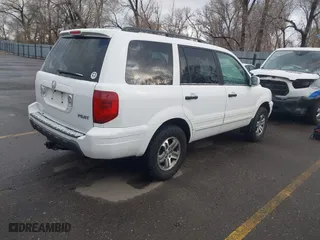 2003 Honda Pilot EX with VIN 2HKYF18623H518649, listed as a IAAI auction lot 41793187 with 230,361 mi miles. Bid and sale history available at carsss.com. Image 4.
